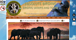 Desktop Screenshot of absolutebirding.com