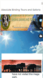Mobile Screenshot of absolutebirding.com